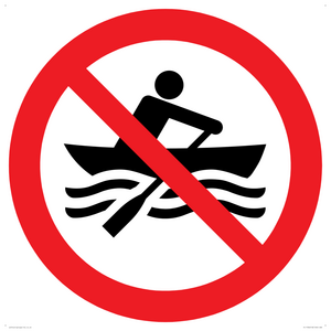 Prohibition: No manually powered craft